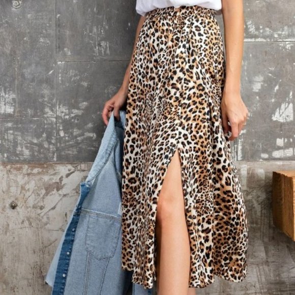 easel Dresses & Skirts - The Leopard Skirt